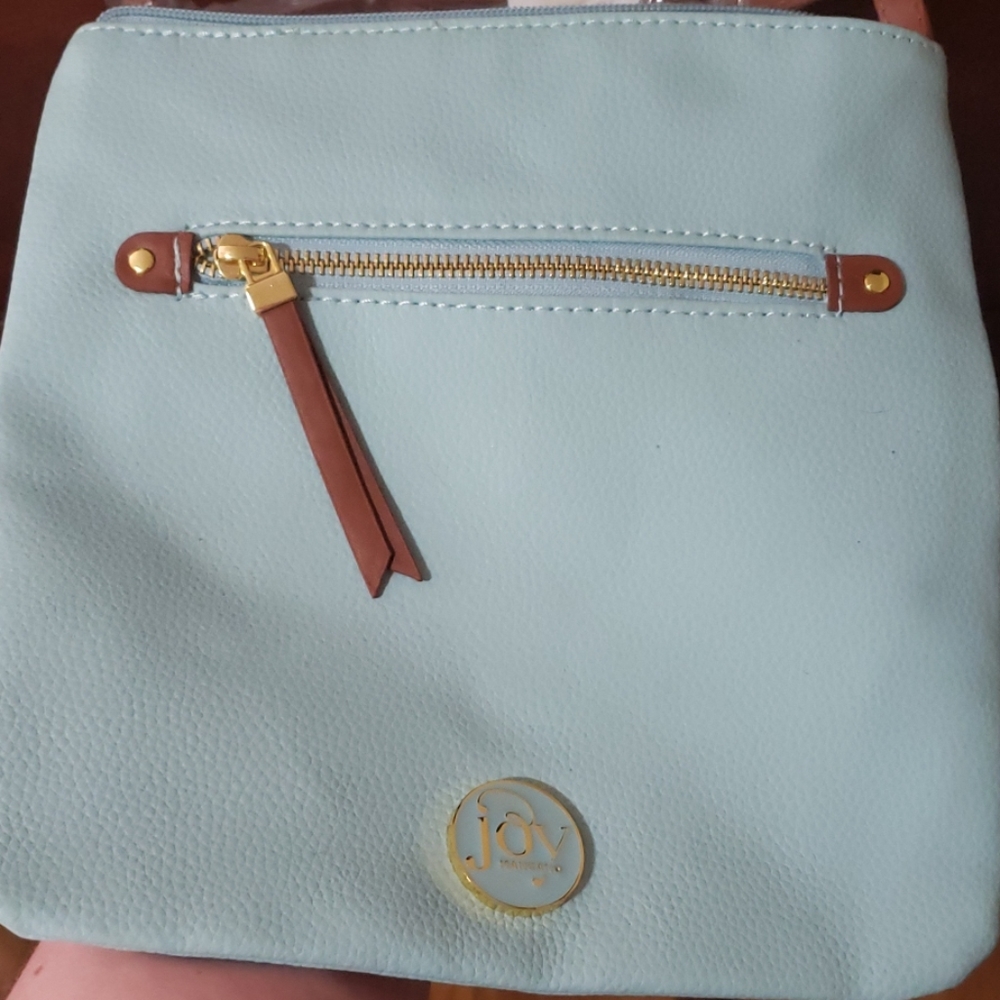Light blue crossbody bag